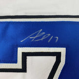 Autographed/Signed Alex Killorn Tampa Bay White Hockey Jersey JSA COA