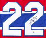 Karl Alzner Signed Montreal Canadiens Jersey (Beckett COA) 1st Round Pick 2007