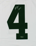 Brett Favre Signed Green Bay Packers Mitchell & Ness White Jersey