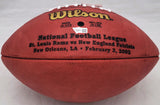 Tom Brady Auto Patriots NFL Leather Super Bowl Football Fanatics Holo AA0112376