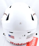 Earl Campbell Signed Texas F/S Speed Flex Helmet w/HT 77 - Beckett W Hologram