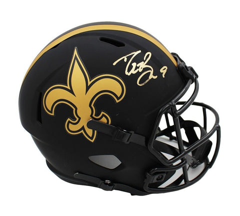 Drew Brees Signed New Orleans Saints Speed Full Size Eclipse NFL Helmet