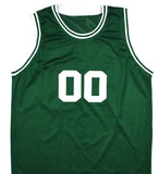 Robert Parish Autographed Green Pro Style Basketball Jersey - Beckett W Hologram