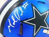 Marion Barber Autographed Dallas Cowboys Flash Speed Mini Helmet-JSA W *White