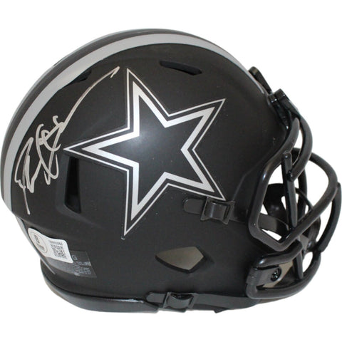 Deion Sanders Signed Dallas Cowboys Eclipse Mini Helmet BAS 35979