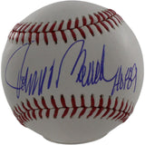 Johnny Bench Autographed/Signed Cincinnati Reds OML Baseball HOF FAN 44481