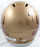 Deion Sanders Signed Florida State Seminoles F/S Speed Helmet-Beckett W Hologram