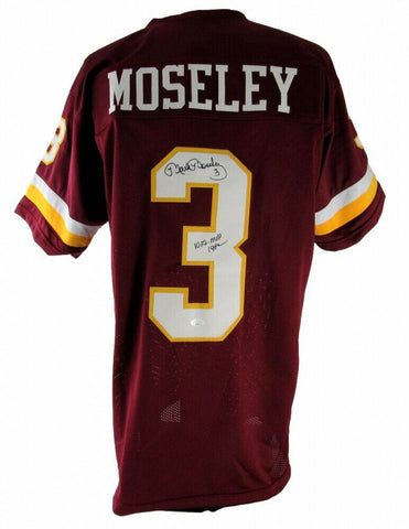 Mark Moseley Signed Washington Redskins Jersey Inscribed "MVP 82" (JSA COA)