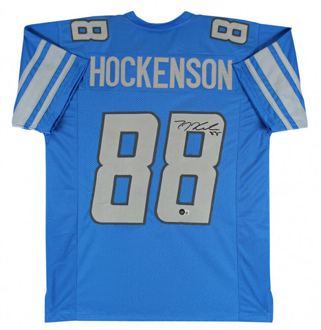 T. J. Hockenson Signed Detroit Lions Jersey (Beckett) 2019 1st Round Pick T.End