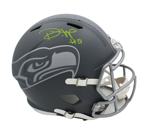 Devon Witherspoon Signed Seattle Seahawks Speed Full Size Slate NFL Helmet