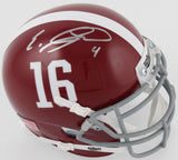 Eddie Jackson Signed Alabama Crimson Tide Mini Helmet (Beckett COA) Bears Safety