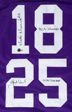 Justin Vincent & Matt Mauck Signed LSU Tigers Jersey BCS Champs & 03 SEC/BCS MVP