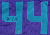 Frank Kaminsky Signed Hornets Jersey (Schwartz COA) 1st Rd Charlotte Pick 2015