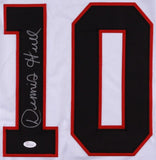 Dennis Hull Signed Blackhawks Jersey (JSA COA) NHL Career 1964-1978 Bobby's Bro