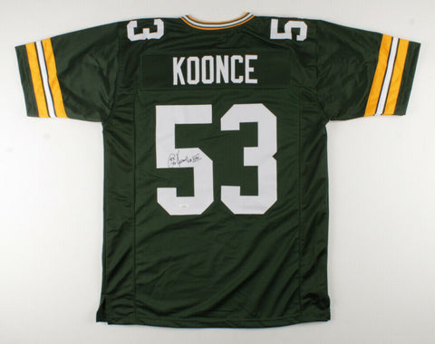 George Koonce Signed Green Bay Packers Jersey Inscribed SBXXXI Champs! (JSA COA)