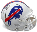 JOSH ALLEN Autographed (Black Ink) Buffalo Bills Authentic Speed Helmet BECKETT