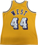 Jerry West Signed Lakers Jersey PSA/DNA Auto Lakers Autographed