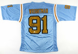 Tim Wrightman Signed UCLA Bruins Jersey (JSA COA) Chicago Bears Super Bowl XX TE