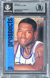 Raptors Marcus Camby Authentic Signed 1996 SP #144 Rookie Card BAS Slabbed