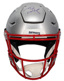 Tom Brady Autographed (Purple) Authentic Patriots SpeedFlex Helmet Fanatics LE 6