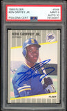 1989 Fleer #548 Ken Griffey Jr. RC Rookie On Card PSA 9/10 Auto MINT