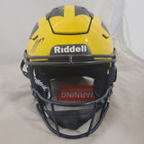 MICHIGAN WOLVERINES TEAM SIGNED SPEEDFLEX HELMET - JJ MCCARTHY BLAKE CORUM +MORE