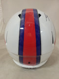 JAMES COOK SIGNED BUFFALO BILLS FULL SIZE SPEED REPLICA HELMET BECKETT QR