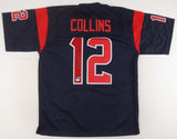 Nico Collins Signed Houston Texans Jersey (JSA) 2021 3rd Round Pick Michigan