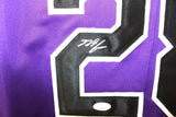 Nolan Arenado Autographed/Signed Pro Style Purple Jersey JSA 44509