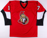 Nate Thompson Signed Senators Jersey (Beckett COA) Playing career 2005-present