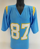 Jared Cook Signed Los Angeles Chargers Jersey (JSA COA) 2xPro Bowl Tight End