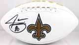 Jarvis Landry Autographed New Orleans Saints Logo Football-Beckett W Hologram