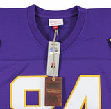 Vikings Randy Moss "Straight Cash Homie" Signed Purple M&N TB Jersey BAS Witness