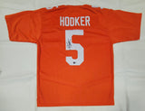 HENDON HOOKER AUTOGRAPHED SIGNED COLLEGE STYLE CUSTOM XL JERSEY BECKETT QR