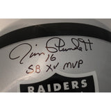 Jim Plunkett Autographed Oakland Raiders F/S VSR4 Helmet SB MVP Beckett 46507