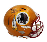 Joe Theismann Signed Washington Commanders Speed Authentic Flash Helmet -SB XVII