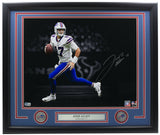 Josh Allen Signed Framed 16x20 Buffalo Bills Spotlight Photo BAS