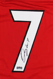 Quay Walker Signed Georgia Custom Red Jersey