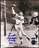 Dante Lavelli HOF Signed/Inscribed Browns 8X10 Photo Tristar 128589