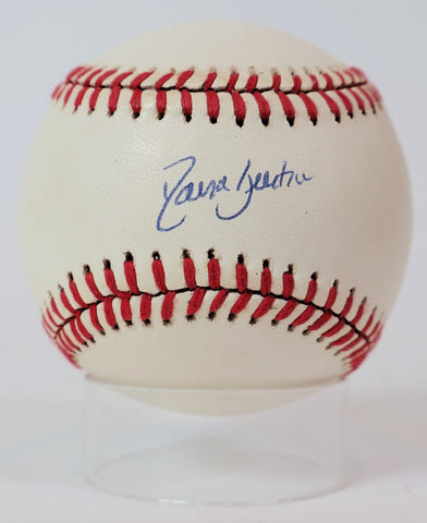 David Justice Autographed Official National League Baseball JSA COA