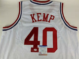 Shawn Kemp Signed Seattle Supersonics NBA All-Star Game Jersey (PSA COA) Forward