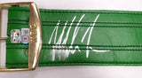 Mike Tyson Autographed Signed Green WBC Belt (Smudged) Beckett BAS QR #WX99669