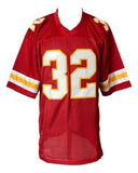 Marcus Allen Kansas City Signed Red Football Jersey BAS