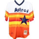 Nolan Ryan Signed 1980 M&N Houston Astros Jersey HOF FAN 44511