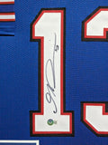 FRAMED BUFFALO BILLS GABE DAVIS AUTOGRAPHED SIGNED JERSEY BECKETT HOLO