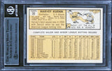 Giants Harvey Kuenn Authentic Signed 1963 Topps #30 Card BAS Slabbed