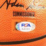 Greg Brown Signed Spalding Basketball PSA/DNA Portland Trailblazers Autographed