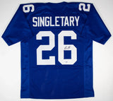 Devin Singletary Signed Giants Jersey (Beckett) New York's Top Running Back 2024