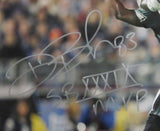 Deion Branch Signed/Inscribed 16x20 Photo New England Patriots JSA 191993