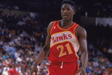 Dominique Wilkins Signed Atlanta Hawks Jersey Inscribed "HOF 06" (Beckett COA)